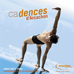 Cadences d'Arcachon - Danse sur le sable - Affiche 2007